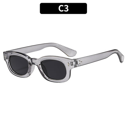 Retro Square Sunglasses Stylish Outdoor UV400 Eyewear