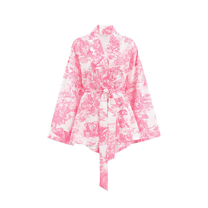 Print Soft Loose Homewear Sets