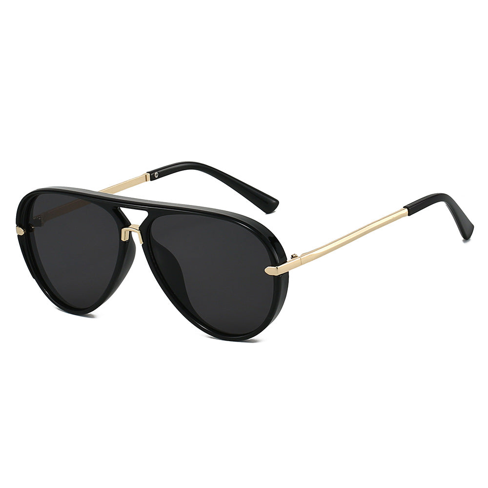 Trendy Oversized Sunglasses Retro Frog Eyewear