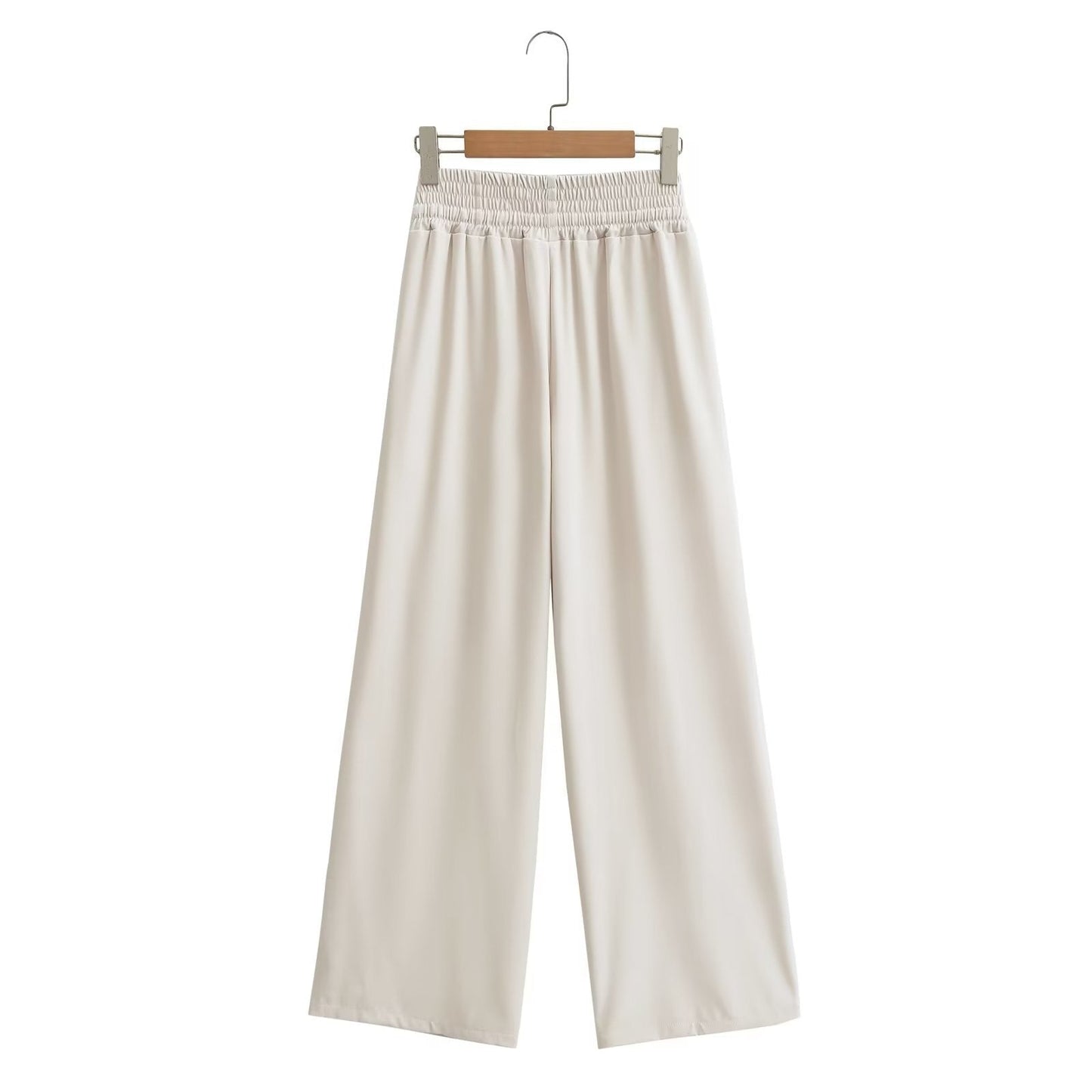 Solid Color Split Vest and Pants Sets