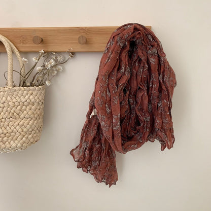 Scarvii - Vintage Pleated Scarf