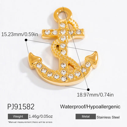 Butterfly And Bee DIY Jewelry Accessories Fashion Stainless Steel Bracelet Necklace