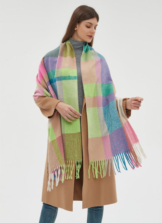 Colorful Tassel Sweet Scarves