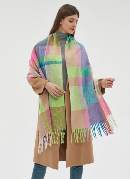 Colorful Tassel Sweet Scarves