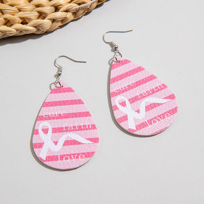 Stylish Irregular Floral Denim Flower Earrings