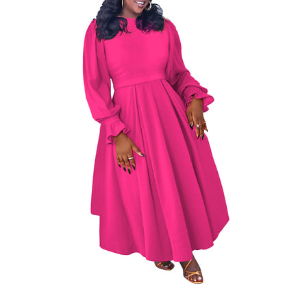 Elegant A-Line Dress With Pockets For Parties