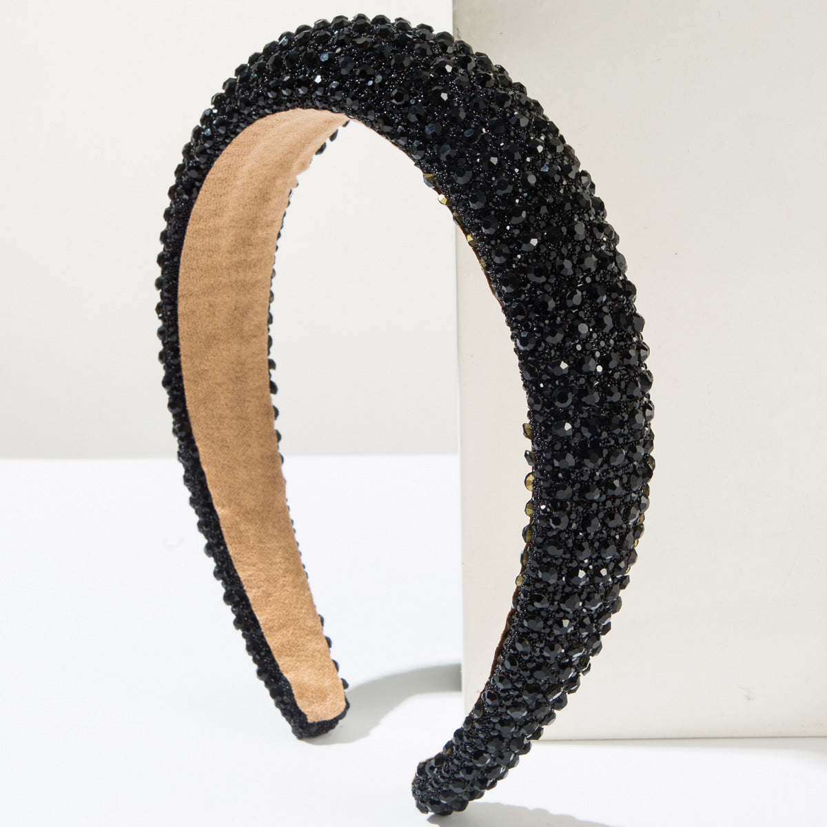 Sparkling Rhinestone Foam Headband for Women Glittering Party Accessory