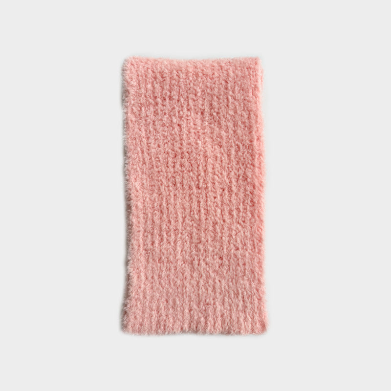 Handmade 25% Wool Blend Knitted Scarf for Women