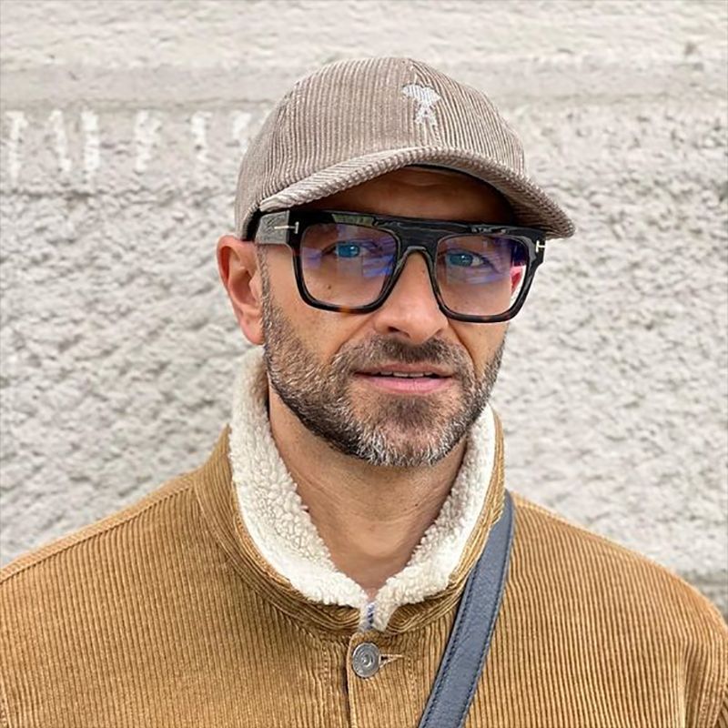 Trendy Large Frame Anti-Blue Light Glasses for Men and Women