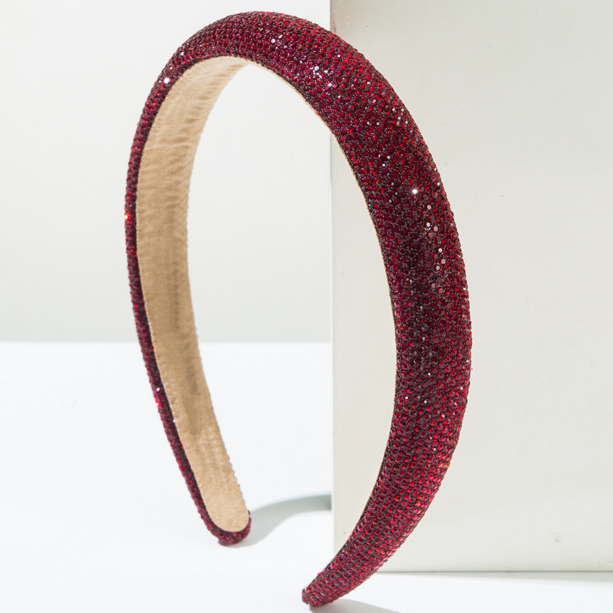 Stylish Jeweled Sponge Headband Premium Fashion Accessory