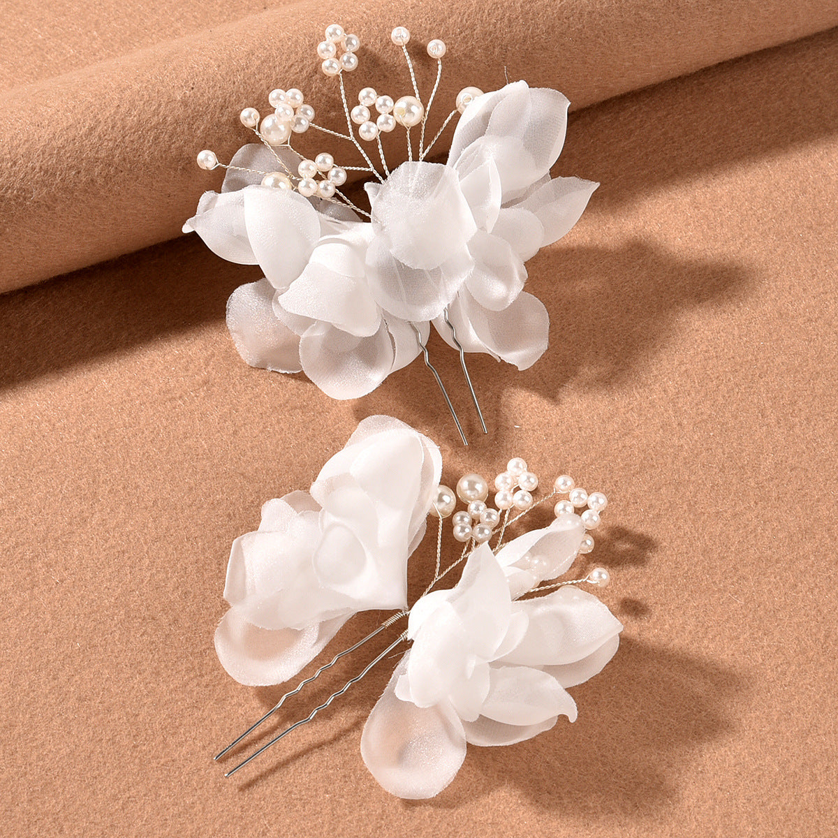 Elegant Pearl U-Shaped Hairpin Bridal Hair Accessories