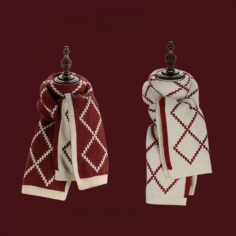 Minimalist Soft Warm Knit Scarf