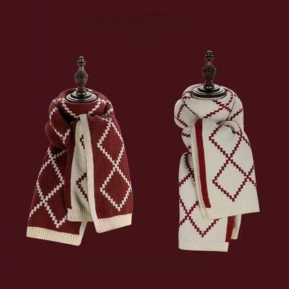 Minimalist Soft Warm Knit Scarf