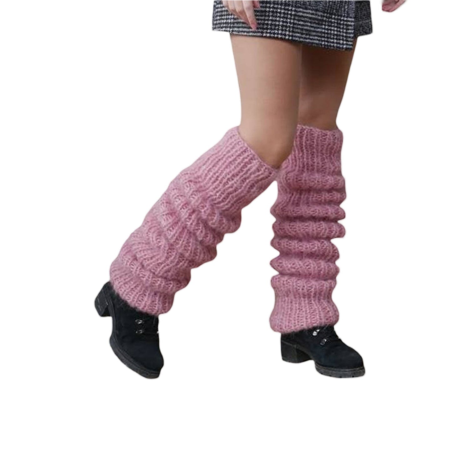 Mohair Long Pile Pile Socks Women Fashion Casual Knit Socks