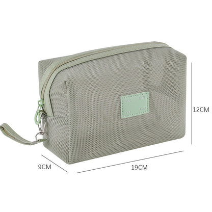 Simple Mesh Large Capacity Make Up Bags