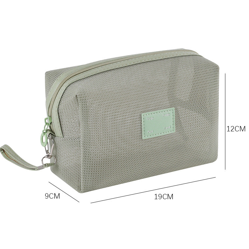 Simple Mesh Large Capacity Make Up Bags