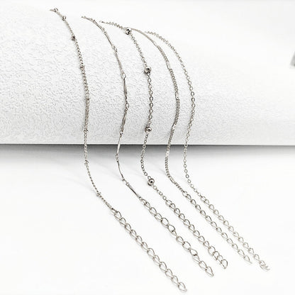 Simple Delicate Beach Set Anklet