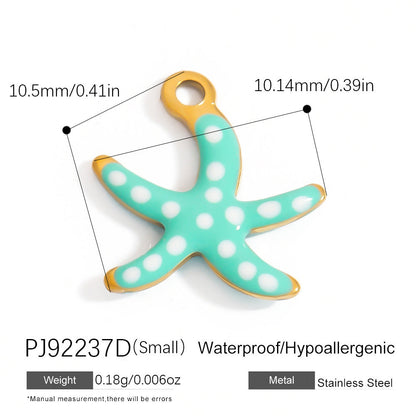Stainless Steel DIY Jewelry Accessories Cute Charm Pendant