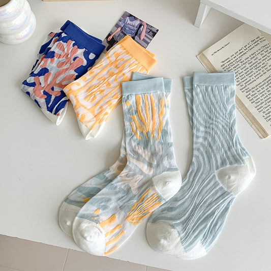 Rufia - Colorful Stripe Women's Socks