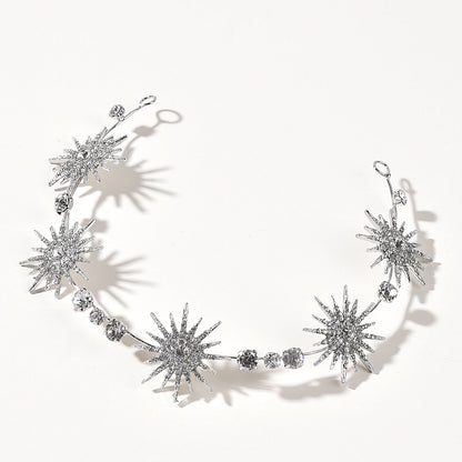 Minimalist Crown Headband Wedding Hair Accessory