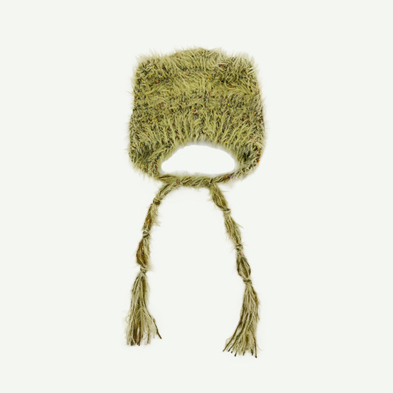 Original Design Colorful Knit Beanie Hat for Women