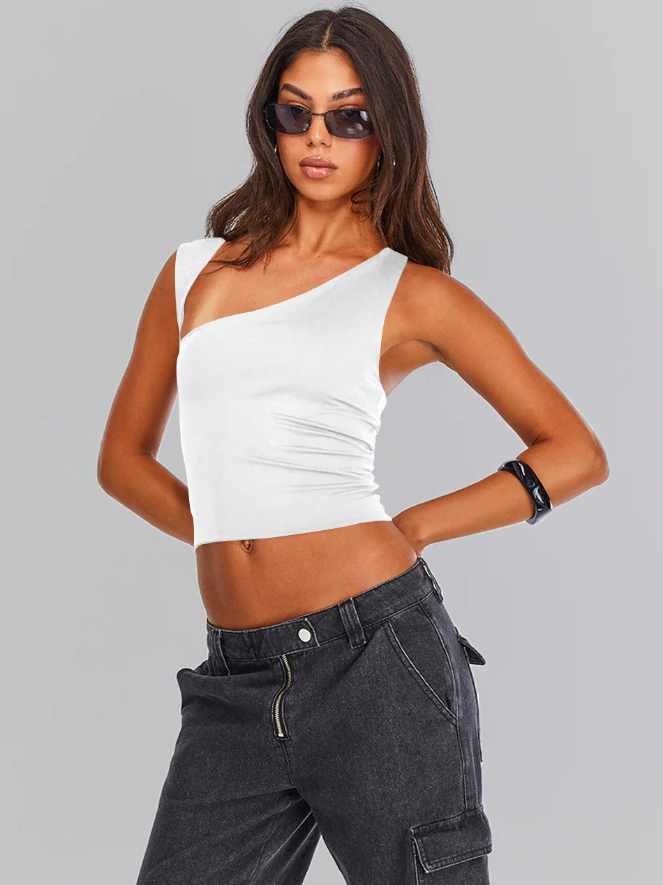 Sexy Hollow Backless Sleeveless Top for Women