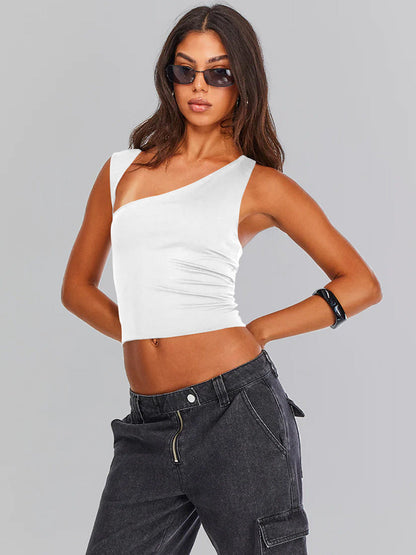 Sexy Hollow Backless Sleeveless Top for Women