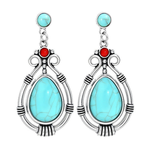 Trendy Tassel Drop Earrings Vintage Boho Statement Jewelry