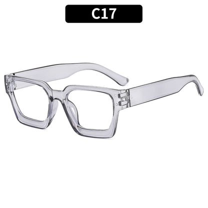 Trendy Square Multi-Color UV400 Sunglasses