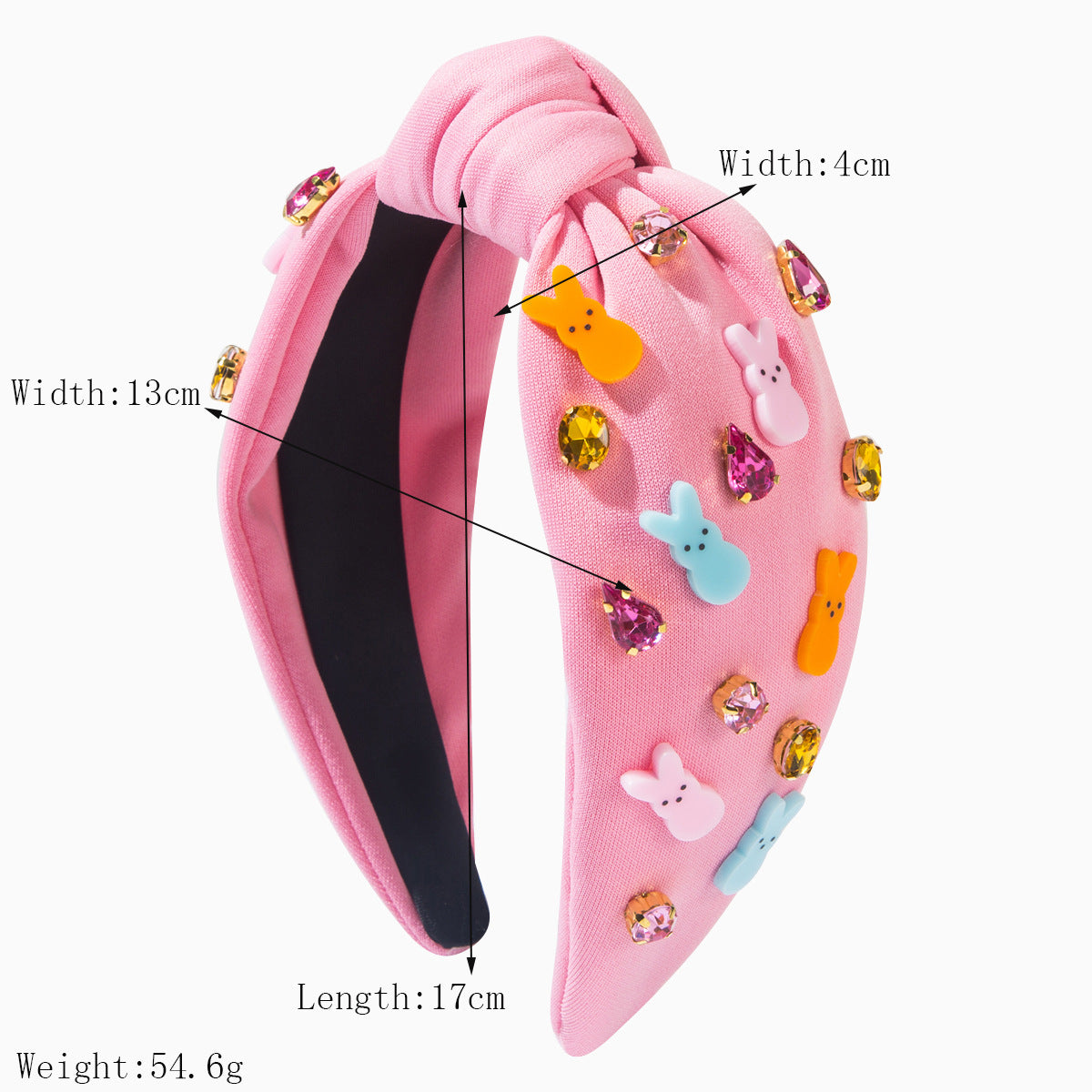Cute Bunny Rabbit & Carrot Headband Festive Hair Accessories