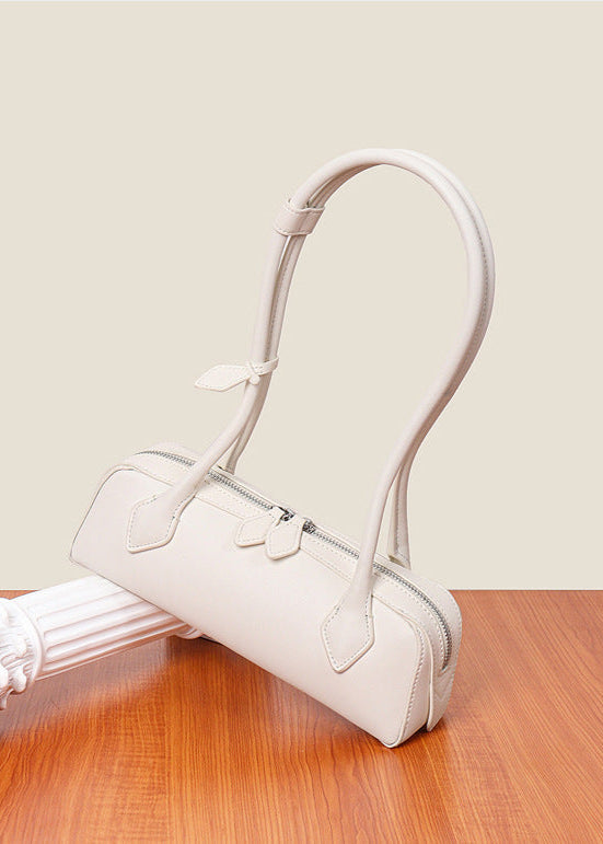Mini Shoulder Bag Vegan Leather Bow Accent