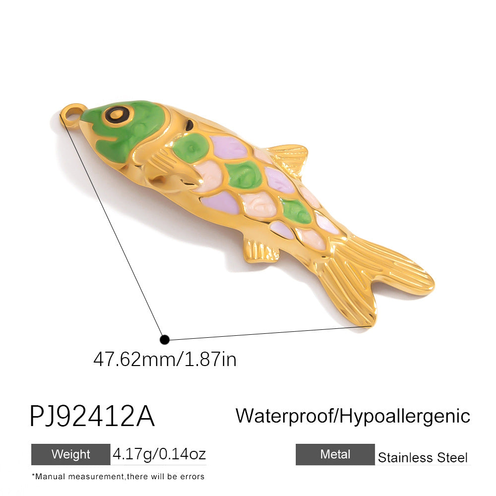 Stylish Floral Stainless Steel Necklace for Women