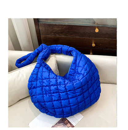 Chic Cloud Shoulder Bag Stylish Large Capacity Nylon Tote