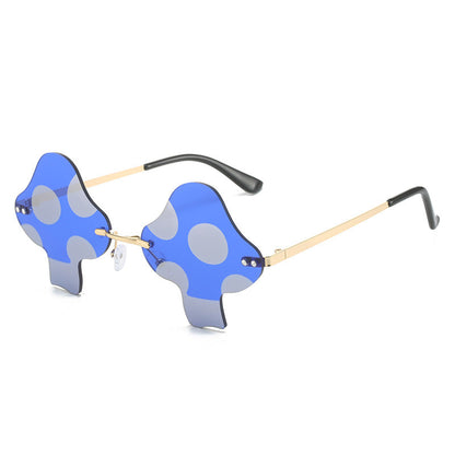 Trendy Mushroom Shaped Sunglasses | UV400 Protection | Fashion Statement