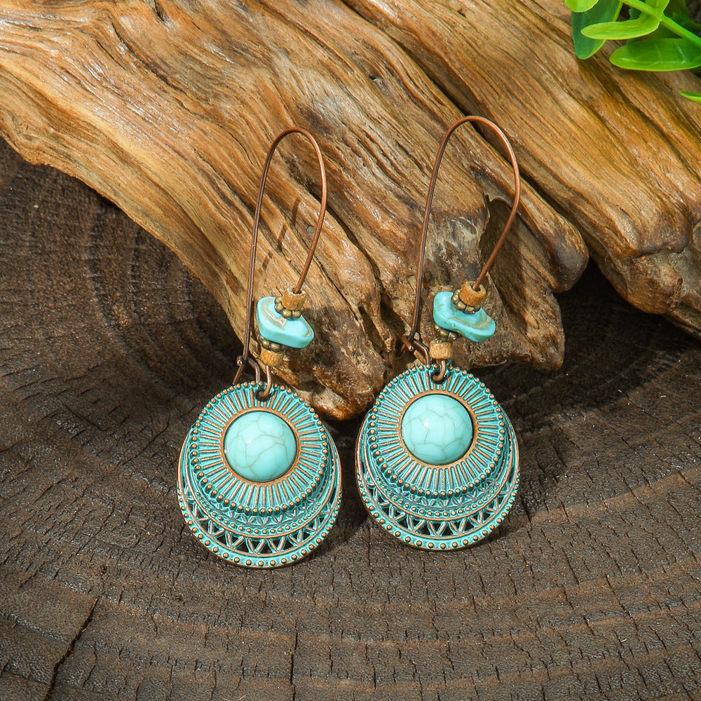 Bohemian Style Vintage Long Tassel Earrings for Women