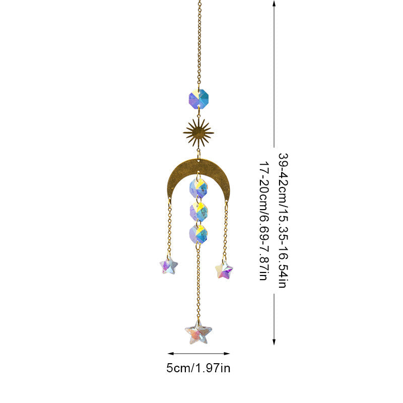 Window Colorful Hanging Crystal Decoration