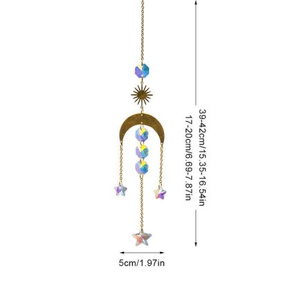 Window Colorful Hanging Crystal Decoration