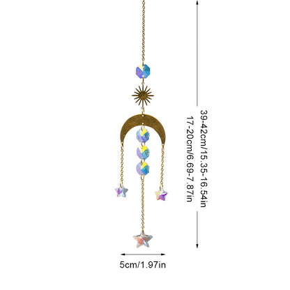 Window Colorful Hanging Crystal Decoration