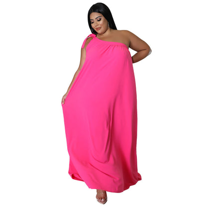 Sleeveless Backless Maxi Dress Elegant Solid Color