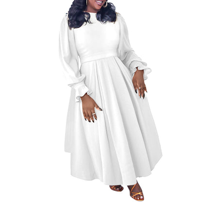 Elegant A-Line Dress With Pockets For Parties