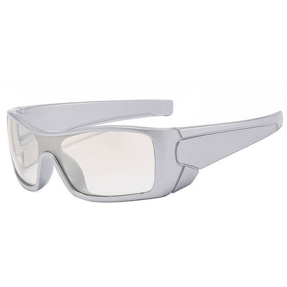 Y2K Futuristic Square Sunglasses Stylish Men's Eyewear