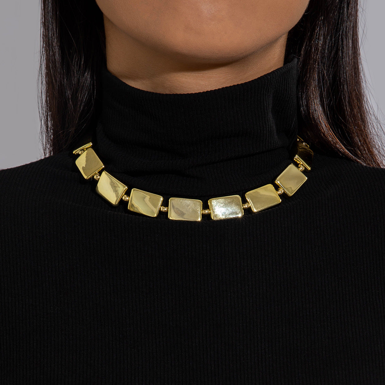 Trendy Ccb Letter Choker Necklace With Handmade Pearl Bow