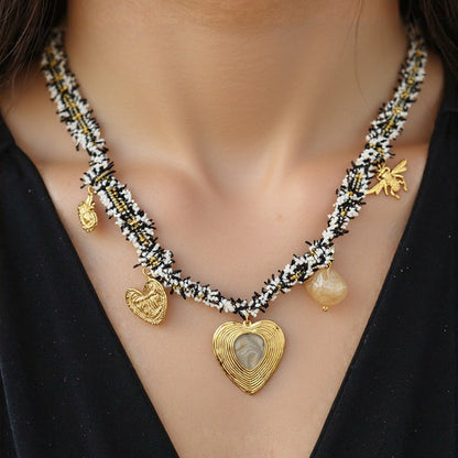 Trendy Heart Pendant Necklaces for Women
