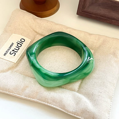 Candy Color Irregular Acrylic Bracelets