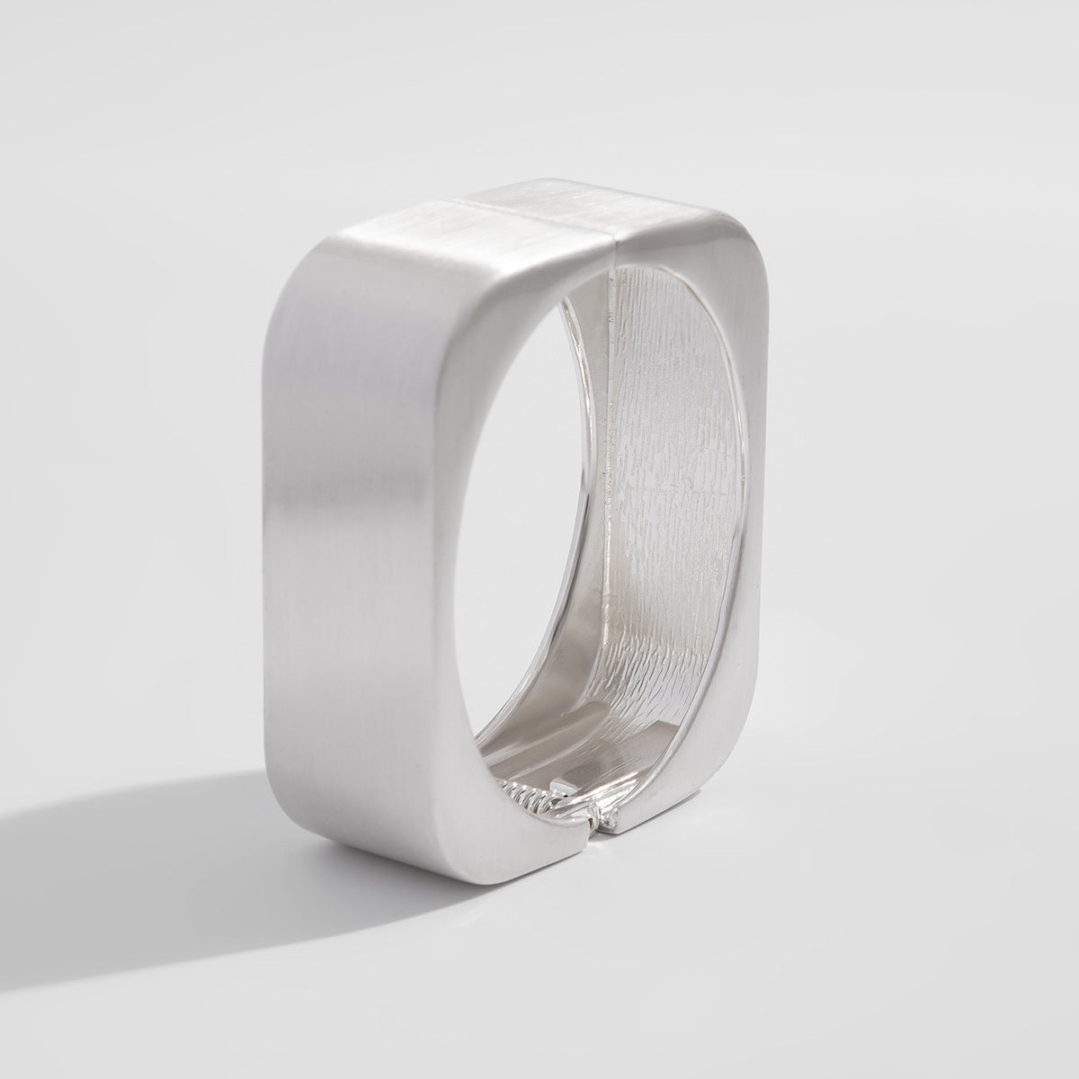 Trendy Geometric Metal Cuff Bracelet for Women