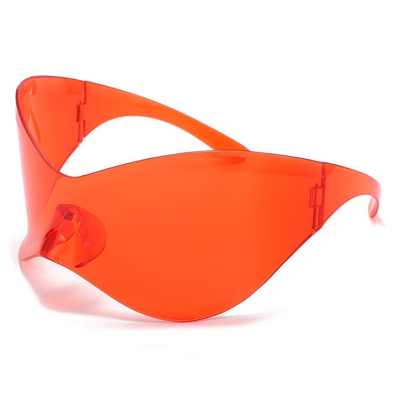 Trendy Y2K Frameless Sunglasses Unisex UV400 Protection