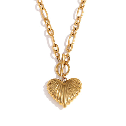 2+ Irregular Chain Love Pendant Necklaces