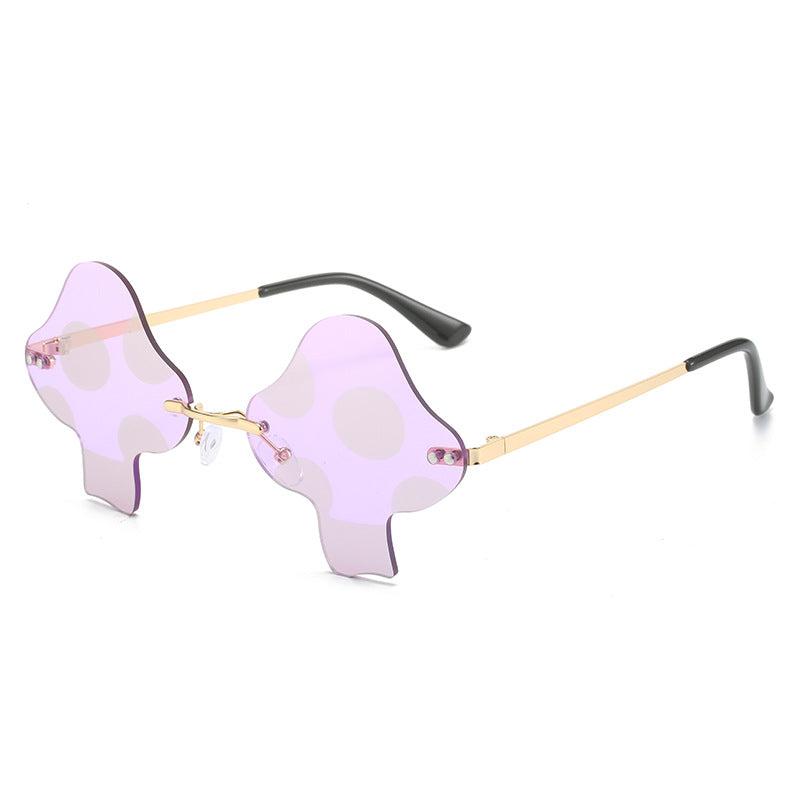 Trendy Mushroom Shaped Sunglasses | UV400 Protection | Fashion Statement