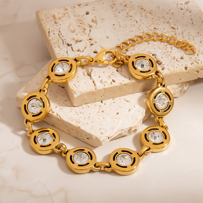 Stylish Bow Knot Stainless Steel Bracelet for Women