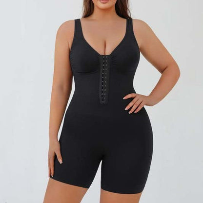 Plus Size Body Shaping Bodysuit With Wide Straps